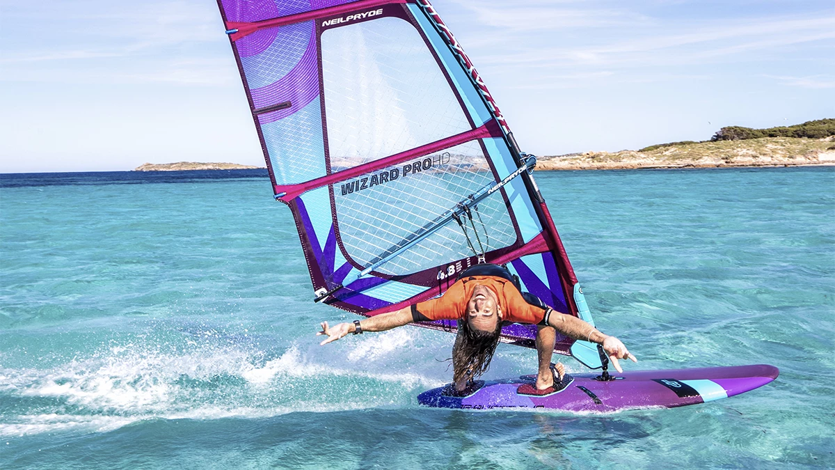 wizard pro plachta na freestyle windsurfing karlin neilpryde